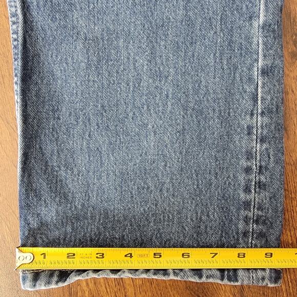 Nautica Flare Jeans Womens 12x31 (32x30) Non Stretch Made USA 100% Cotton Preppy - Picture 9 of 13